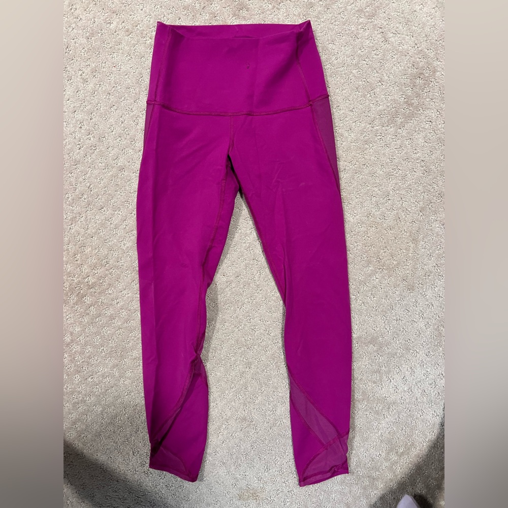 Magenta lulu leggings